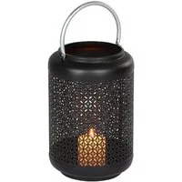 Ambiente Haus Kerzenlaterne Laterne mit Silber-Griff - (H) 42 cm (1 St)