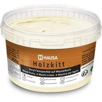 Hausa Holz-Reparaturset Holzkitt, 250g gebrauchsfertig ausgezeichnete Füllkraft rissbeständig, 1-St., Gramm Fichte Holzspachtelmasse Kitt für Holz, Holzspachtel/Füllmasse zum Reparieren
