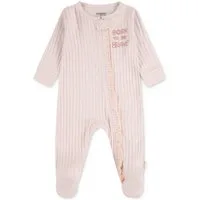 HUGGIES babywear Strampler HUGG FOOTED COVERALL mit Rüschenbesatz