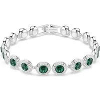 Swarovski Armband Una Tennis grün