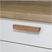 ekengriep Möbelgriff 203, Holzgriff aus Eiche für Küche, IKEA Schrank, Schubladen usw.