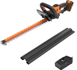 Worx Akku-Heckenschere "WG261E" () 44 cm Schwertlänge, 16 mm Zahnabstand, inkl. Akku und Ladegerät