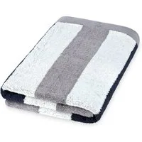 ROSS Duschtuch Doubleface, Streifen/Uni, Frottier (Packung, 1-St), aus feinster Baumwolle