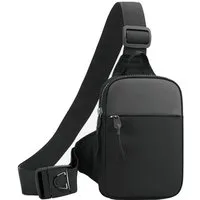 Minicloss Schultertasche Sling Chest Crossbody Bag, Wasserdicht Schultertasche, Crossbody Bag, Backpack für Männer und Frauen, die Outdoor-Sportarten wandern