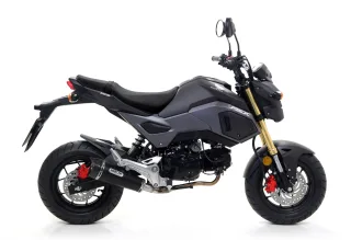 Sport Auspuff Komplettanlage Arrow X-Kone BLACK Honda MSX 125 Grom Bj.2016-2020 JC61/JC75 EURO3/4