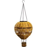 Northpoint LED Laterne LED Solar Laterne Heißluftballon Windlicht Außenbereich Garten
