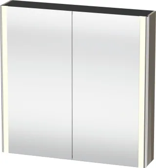 Duravit XSquare Spiegelschrank Flanell Grau 800x155x800 mm - XS7112089891000 XS7112089891000