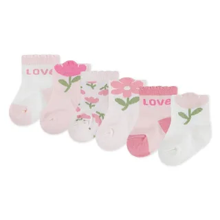 HUGGIES babywear Socken "HGHG 6PK SOCK" Packung, 6 Paar tlg. mit Stickereien