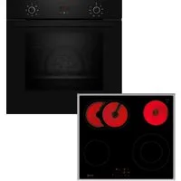 NEFF Backofen-Set BX36B0, mit Teleskopauszug nachrüstbar, CircoTherm® auf 3 Ebenen & Bräterzone für großes Bratgeschirr