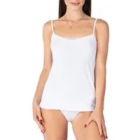 Bellivalini Unterhemd Damen Unterhemd aus Viskose mit Spitze BLV50-219