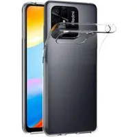 CoolGadget Handyhülle Silikon Handy Hülle Slim für Xiaomi Redmi 10C 6,71 Zoll, dünne TPU Schutzhülle Case in transparent / durchsichtig