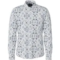 JOOP! Langarmhemd Pai mit floralem Muster, slim fit
