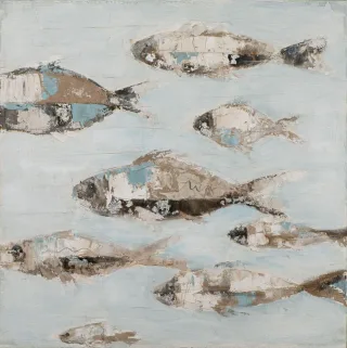 Gemälde FISCHSCHWARM