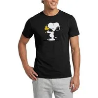 Spreadshirt T-Shirt Peanuts Snoopy Und Woodstock Männer T-Shirt (1-tlg)