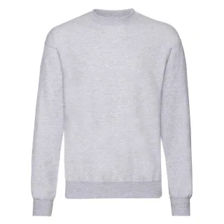 Fruit of the Loom - Sweatshirt Überschnittene Schulter für Herren (Grau meliert)