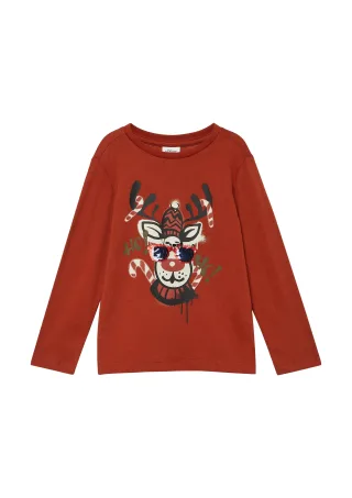 s.Oliver - T-Shirt rot - Gr. - 122