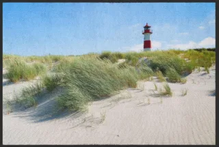 Fussmatte Leuchtturm 6090 | Größe: 60 cm x 45 cm