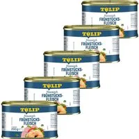 TULIP Wurstkonserve Frühstücksfleisch 200g Original Dänische Delikatesse in Konservendose, 200 g, Frühstücksfleisch