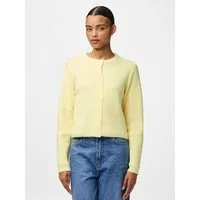 pieces Strickjacke PCSILLY LS O-NECK KNIT CARDIGAN NOOS BC Materialmix, regular fit
