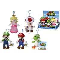 Simba Dickie Plüschanhänger Plüschanhänger SUPER MARIO 12cm 5fach sortiert