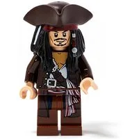 LEGO® LEGO: Captain Jack Sparrow mit Dreispitz Spielbausteine