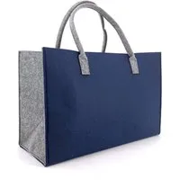 heimtexland Einkaufsshopper Universal Filztasche Einkaufstasche Filz Shopper, 24 l, Henkel Tragetasche - strapazierfähig langlebig nachhaltig