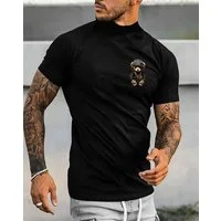 RMK T-Shirt Herren Shirt Sommer Teddybär Bär Bear aus Baumwolle