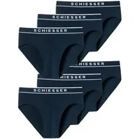 Schiesser Rioslip 95/5 Organic Cotton (6-St) brazilslip unterhose unterwäsche