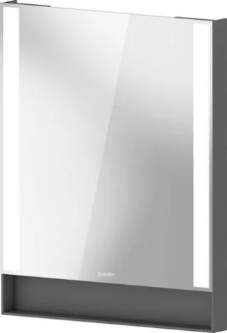 Duravit Qatego Spiegel Graphit Matt 600x65x750 mm - QA7081049490000 QA7081049490000