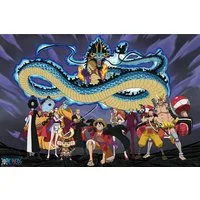 Poster One Piece - Poster - The Crew vs. Kaido