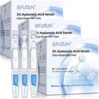 P-Beauty Cosmetic Accessories Anti-Falten-Serum Hyaluronic Acid Hyaluron Serum 3% Anti-Aging Anti-Falten Ampullen, 3-tlg., Anti-Falten, Anti-Aging, Hautpflege, Gesichtspflege