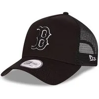 New Era Trucker Cap Boston Red Sox Tonal Mesh A-Frame Adjustable Trucker Cap New Era (1-St)