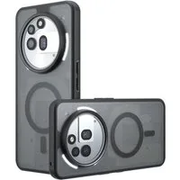 Wigento Handyhülle MagSafe für Nothing Phone 3a Pro Armor TPU + PC Schutz Schwarz, Stilvoll, MagSafe, präzise Passform
