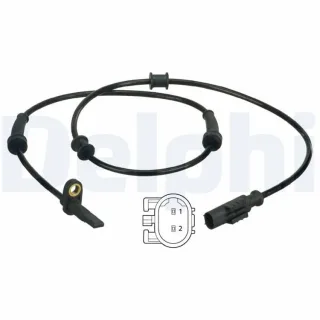 Delphi ABS-Sensor hinten Citroen Fiat Peugeot SS20388