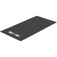 GORILLA SPORTS Bodenschutzmatte Bodenschutzmatte Schwarz 120 x 60 cm, 1-St.