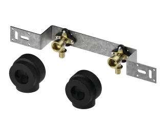 Tece flex Montageeinheit 2 WS Si-Bronze 16 x Rp 1/2", 150 mm inkl. Schalldämmbox, 720567 720567