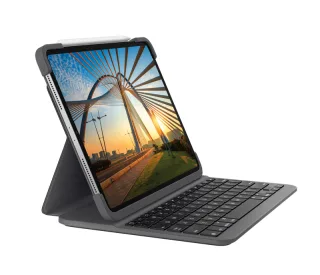 Logitech Slim Folio Pro for iPad Pro 11-inch (1st | 920-009685 | 2nd & 3rd generation) - QWERTZ