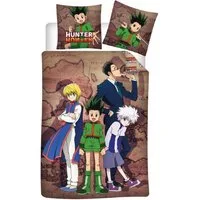 Hunter x Hunter Bettwäsche Bettwäsche 140x200 cm Anime-Bettwäsche aus 100% Baumwolle für Fans