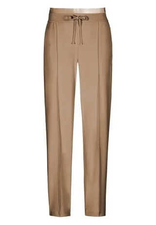 tuzzi - Straight Pants ESSENTIALS mit Bindeband café au lait - Gr. - 48