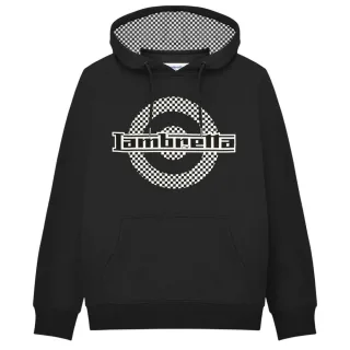Lambretta - "Target" Kapuzenpullover für Herren (Schwarz)