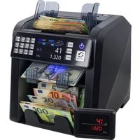 Jubula Banknotenzähler MV-600, Banknotensortierer für gemischte Geldscheine, EUR, USD, GBP, SEK usw.