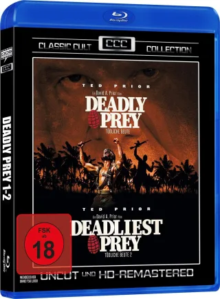 Deadly Prey 1-2 - Classic Cult Collection - Uncut (HD Remastered) [Blu-ray]