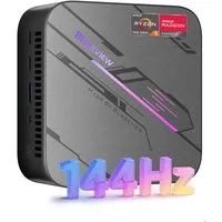 blackview MP100 Pro AMD Ryzen 5 7430U(6C/12T, bis zu 4.3 GHz) Mini-PC (AMD AMD Ryzen 5 7430U, 16 GB RAM, 512 GB SSD, Windows 11 Pro, 4K UHD/WiFi 6 gaming PC, HDMI Gigabit Ethernet)