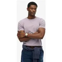 Superdry Rundhalsshirt CLASSIC ESSENTIAL TEE Relaxed Fit, aus Baumwolle und Single Jersey, mit Rundhalsausschnitt