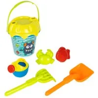 Haushalt International Sandeimer Sandspielzeug, 7er Set aus Kunststoff, (1-tlg)