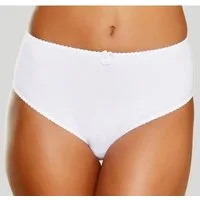 Nuance by Lascana Slip hoch geschnittener Slip aus Baumwolle