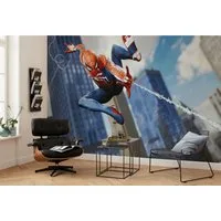 Komar Kindertapete Marvel Spider-Man Attack!, glatt, bedruckt, (Packung, 1 St)