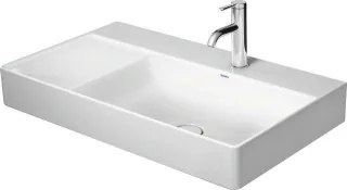 Duravit DuraSquare Waschtisch Weiß Hochglanz 800 mm - 2349800070 2349800070