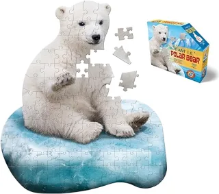 Madd Capp Puzzle 884010 - I am Lil' Polar Bear [100 Teile]