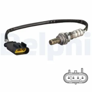 Delphi Lambdasonde vor Katalysator Ford KA 1,2 ES21240-12B1